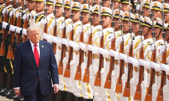 5 月 14 日上午，中美双方领导人如期举行正式会谈，整场交流氛围坦诚务实，最终