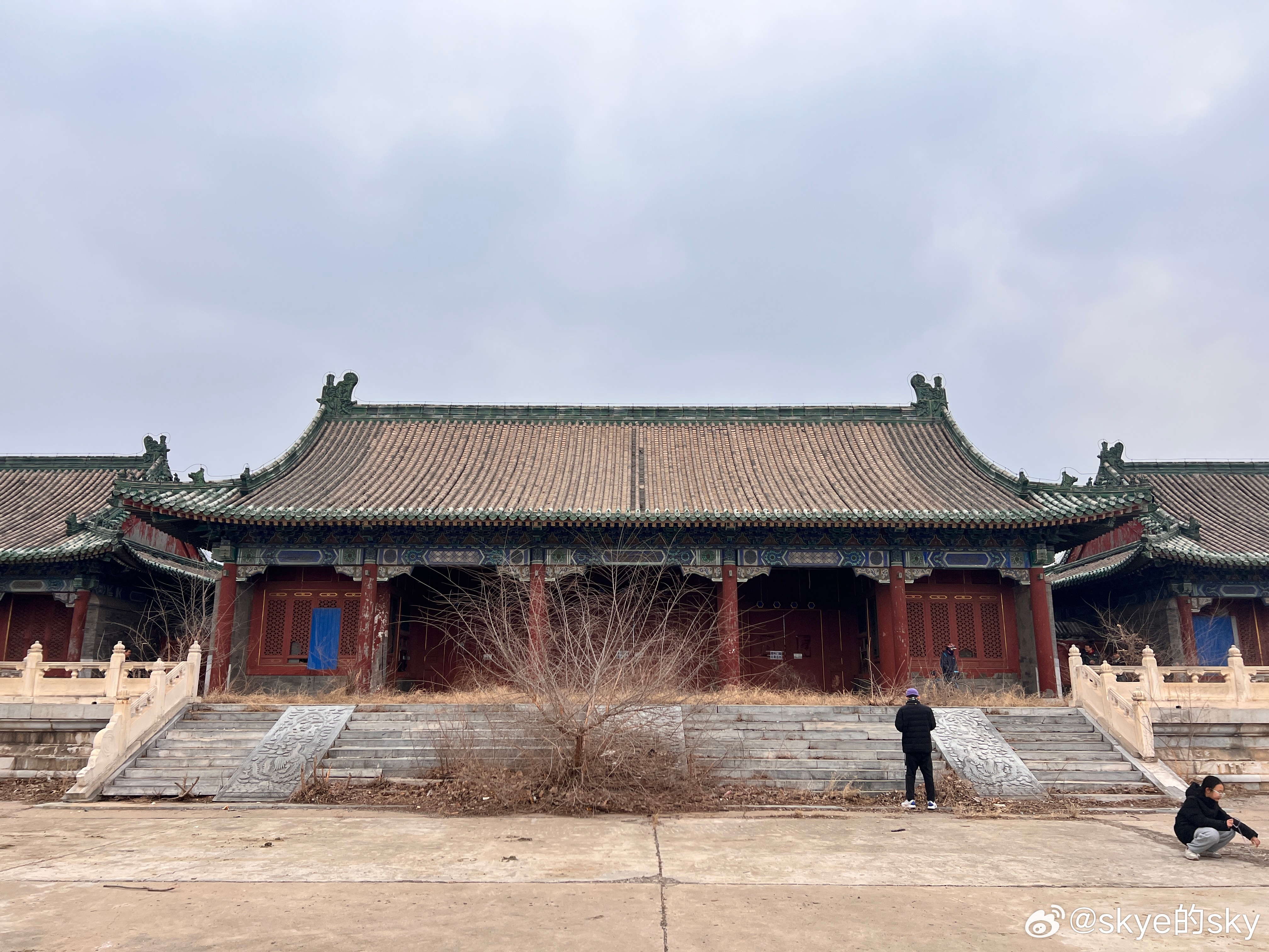 北京微缩景园，马上就拆除了。只能看到这个门脸了，1994～2026。32年摄影