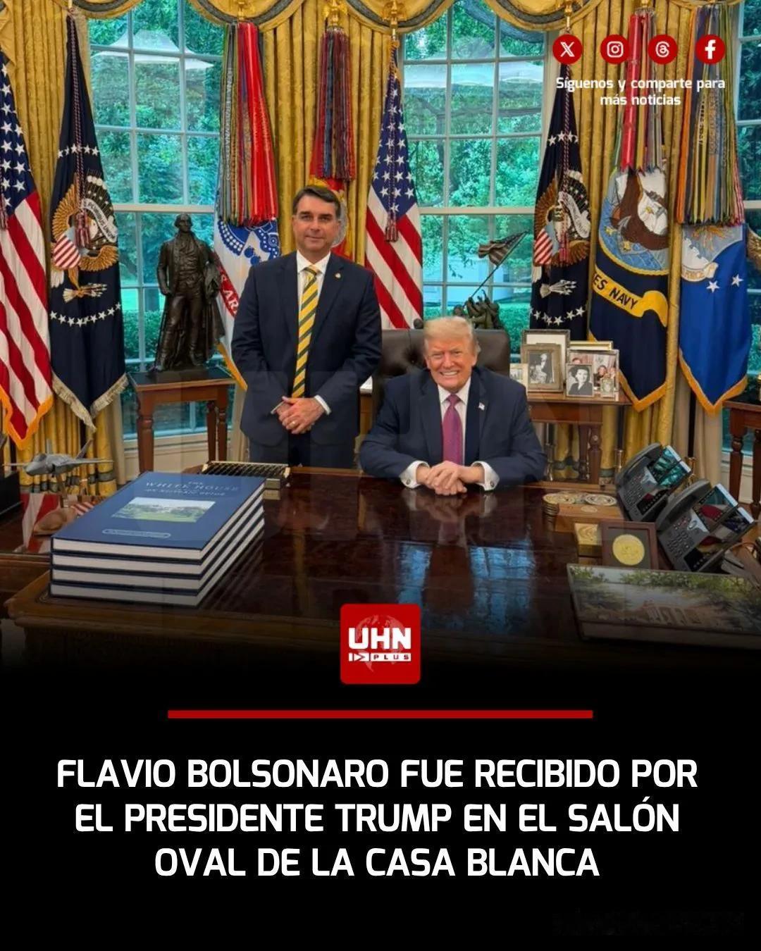 🇺🇸🇧🇷‼️ | 最新消息

巴西右翼候选人弗拉维奥·博索纳罗在白宫椭圆