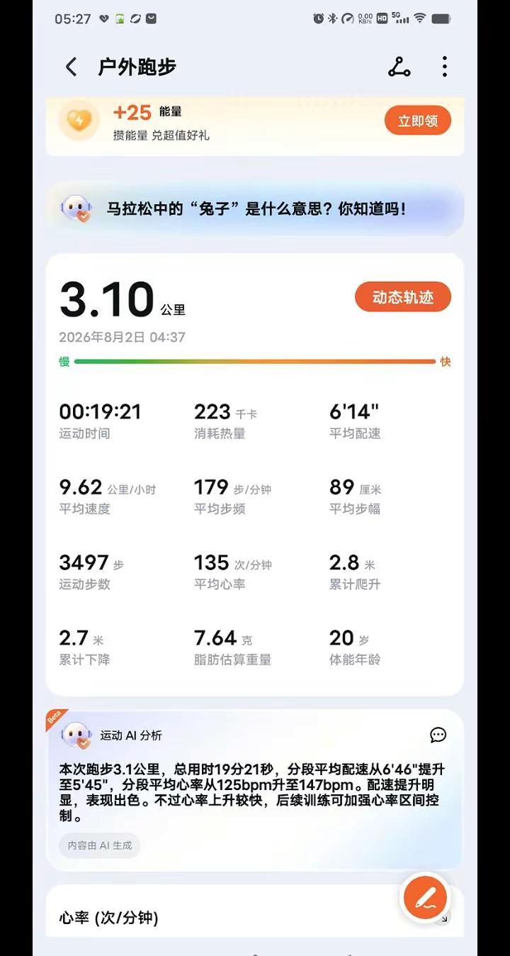 跑步遇到下雨，是继续跑还是回家？ 八月第一跑：3公里…😂