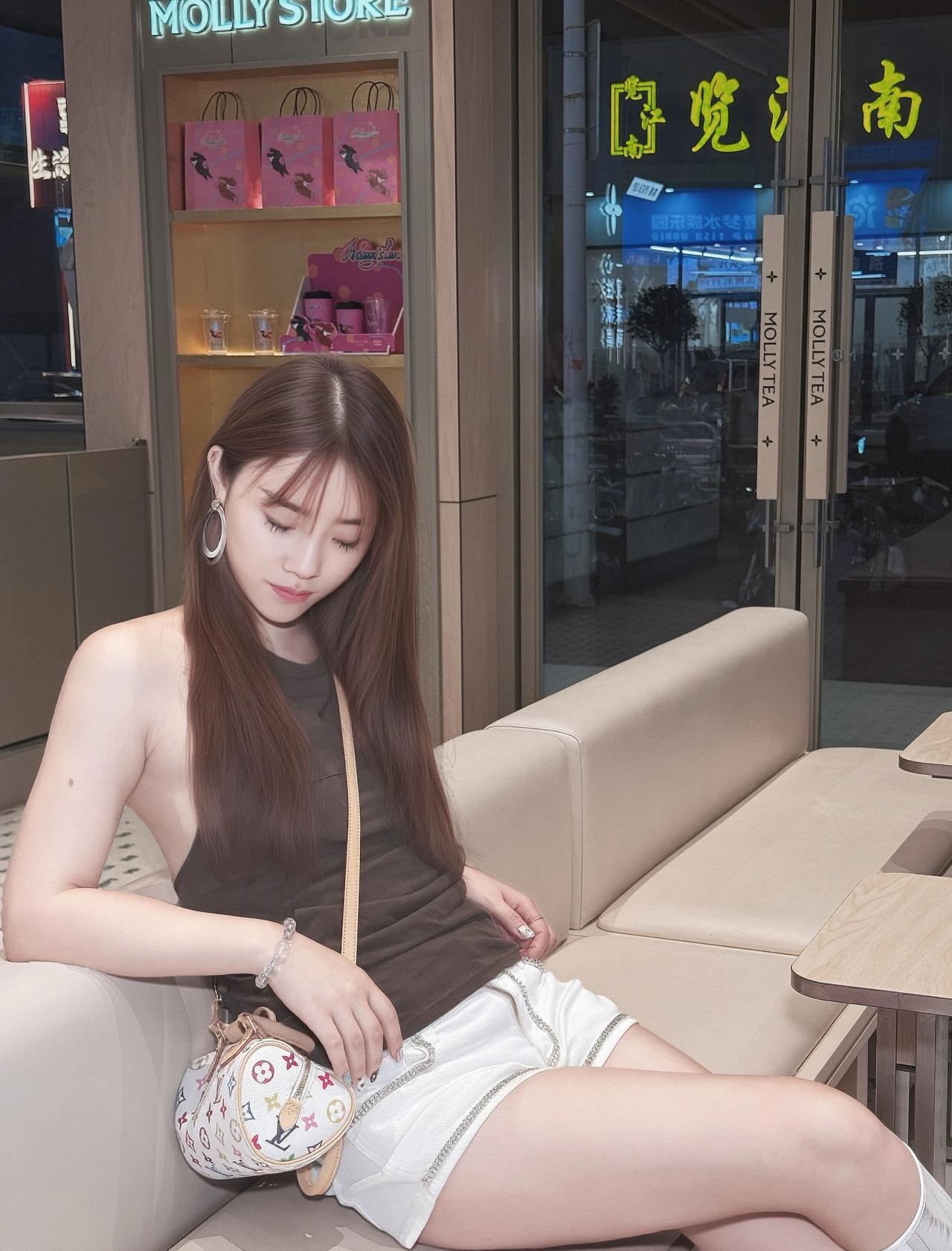 少女风写真照美若盼兮