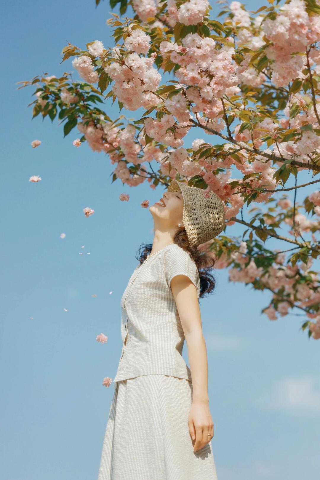 山樱花盛开在山里，美到让人失语！