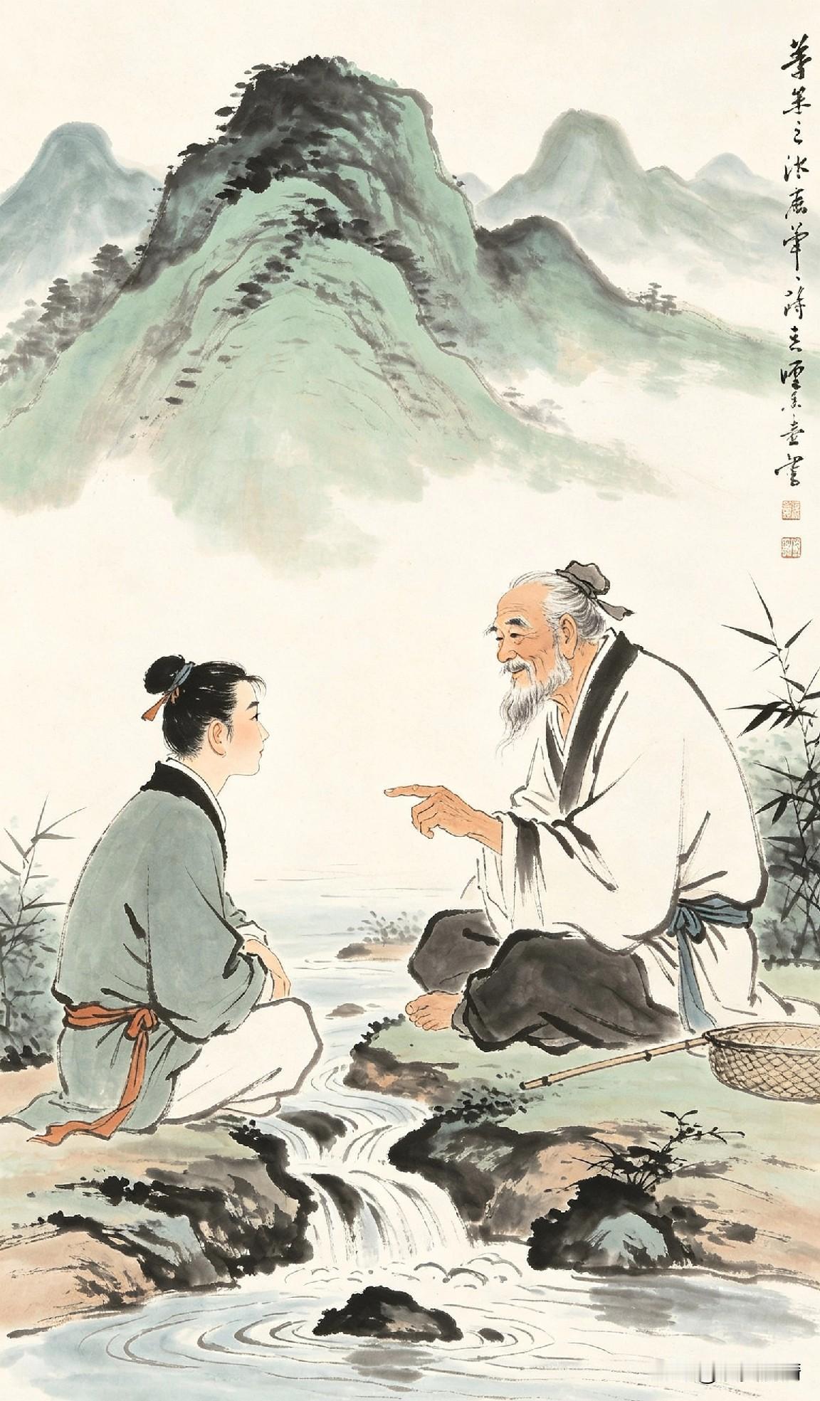 《闭口观天道，开眼见己心》

春花生灭不由人，秋月盈亏自有辰。
点破玄关唯一笑，