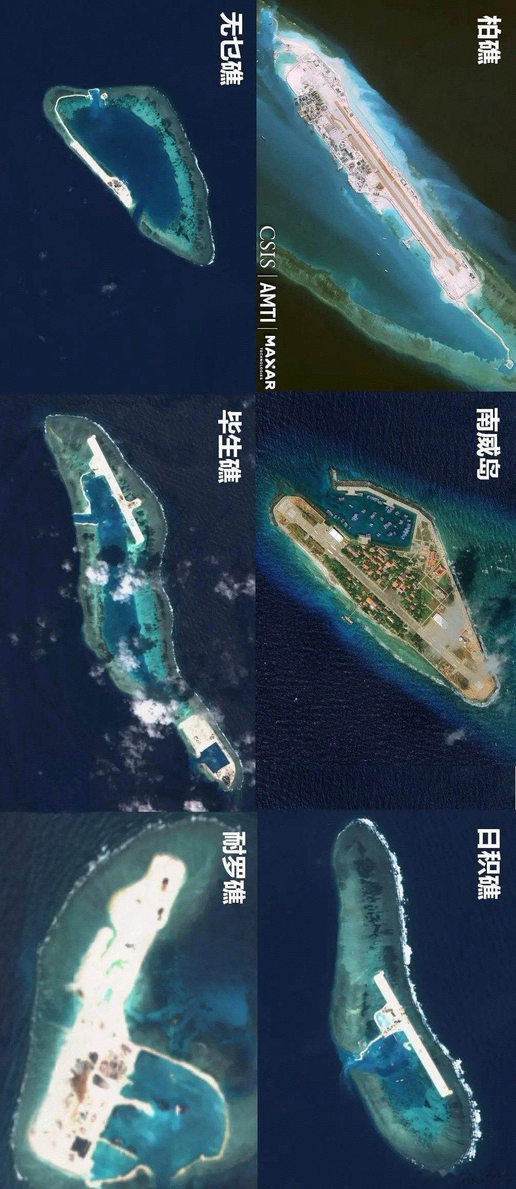 🐒越南在南沙已经建立6座机场了机场数量已经超过我国。中国海军力量烽火问鼎计划中