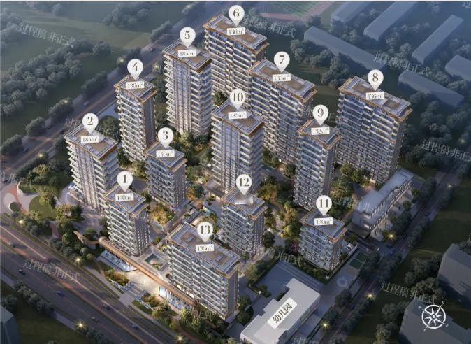 快讯！日前，西安住建局公示了高新区软件新城“邦泰·观云高新项目”新一批房源的价格
