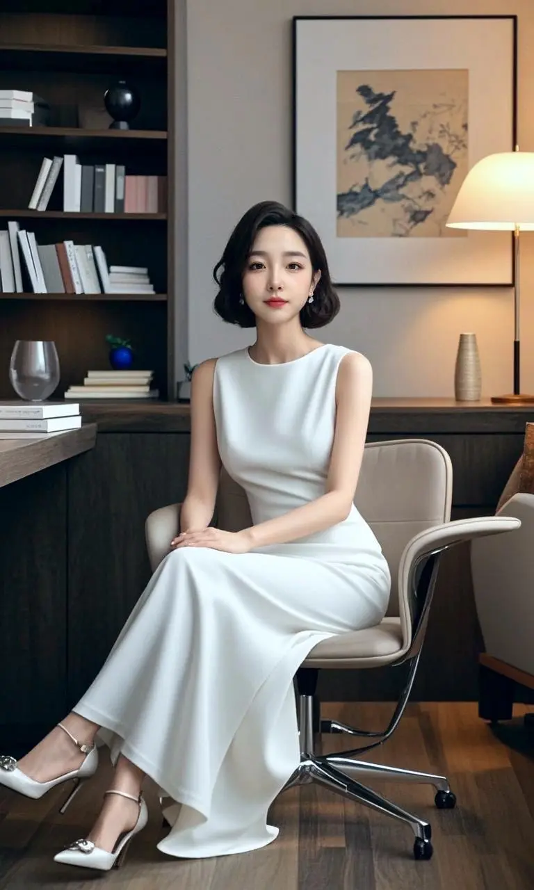 AI知性雅韵 高级感穿搭 ai 写真 原来ai可以这么美