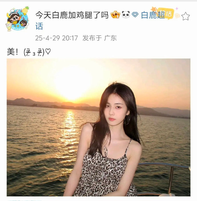 白鹿助理发的微博，都有铁粉9999+，白鹿算不算是内娱新晋顶流🌸？ ​​​