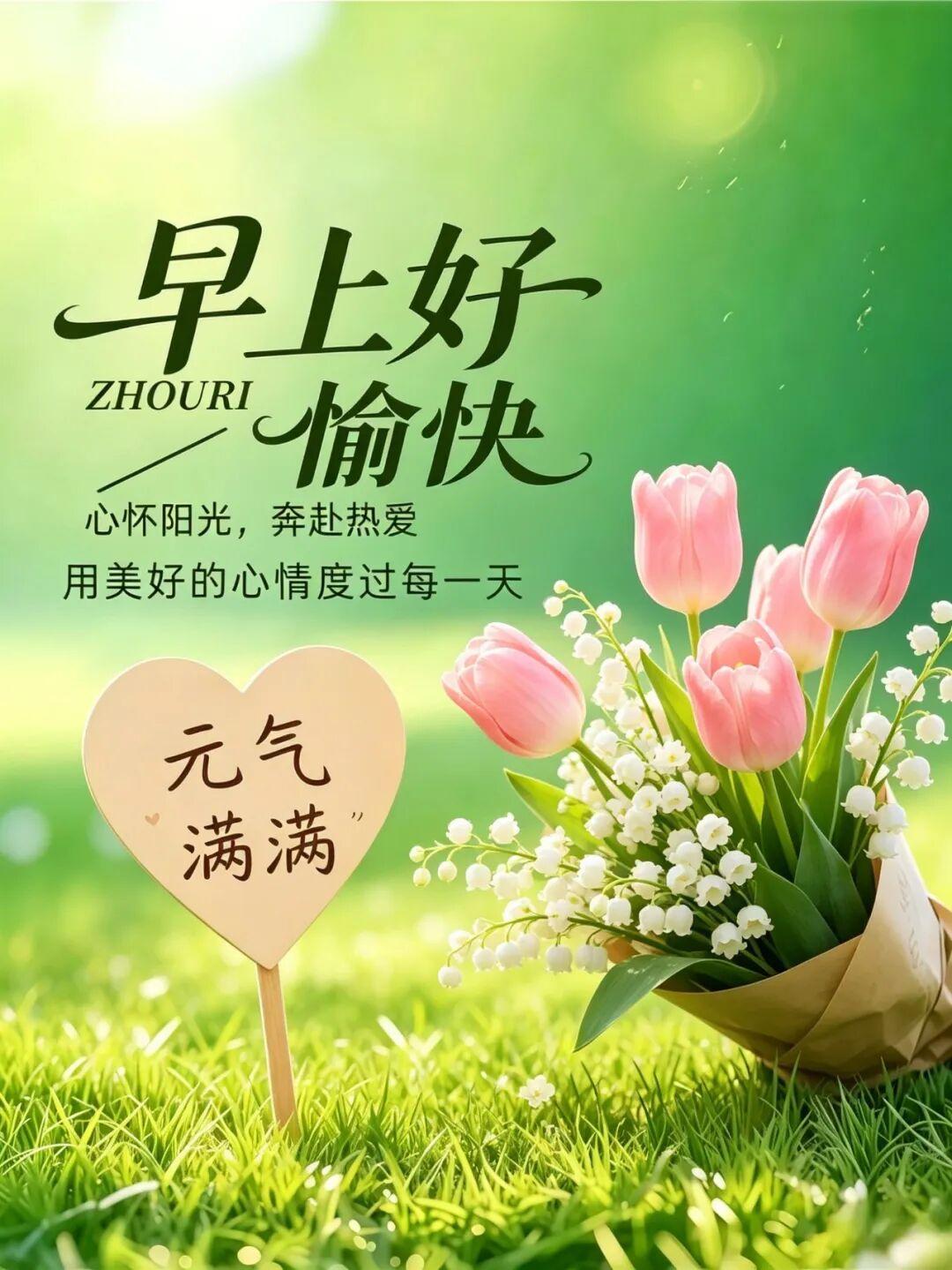 💕真情伴行路，朝朝有寄语。🍉流年虽冷，人心温热，牵挂常驻心底。🌷祈你我皆安