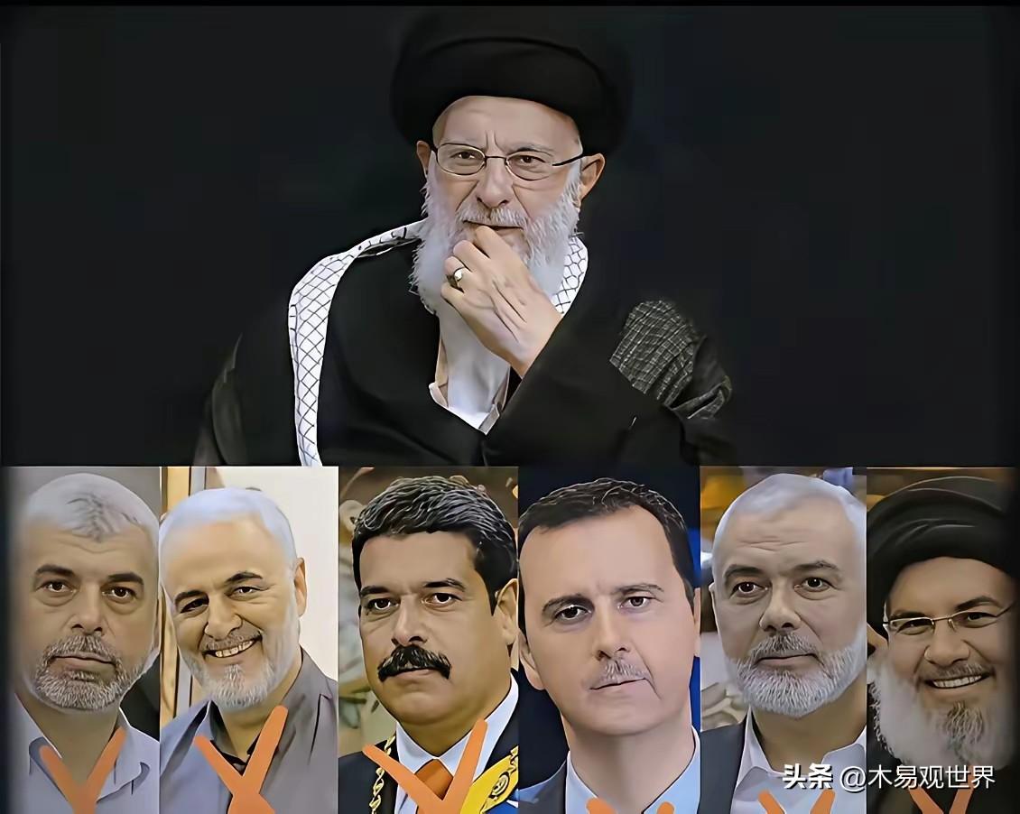 人物图谱之中找规律
不乏伊朗、叙利亚、委内瑞拉等等区域强国的头号人物和军方大佬