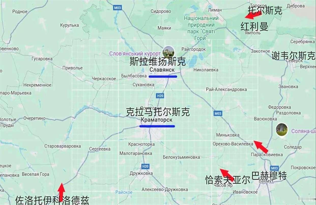 【热点评述】俄罗斯军队已经逼近顿涅茨克“双子城”，乌军在顿巴斯最后的堡垒群非常危