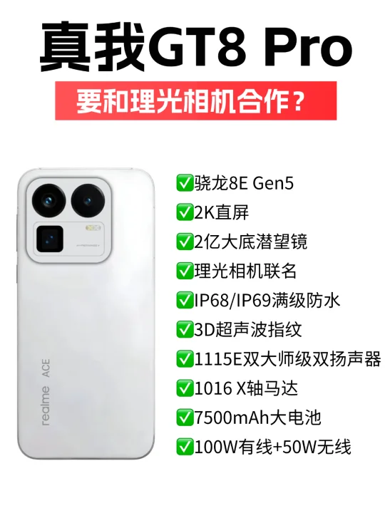 真我GT8 Pro会不会太卷了？