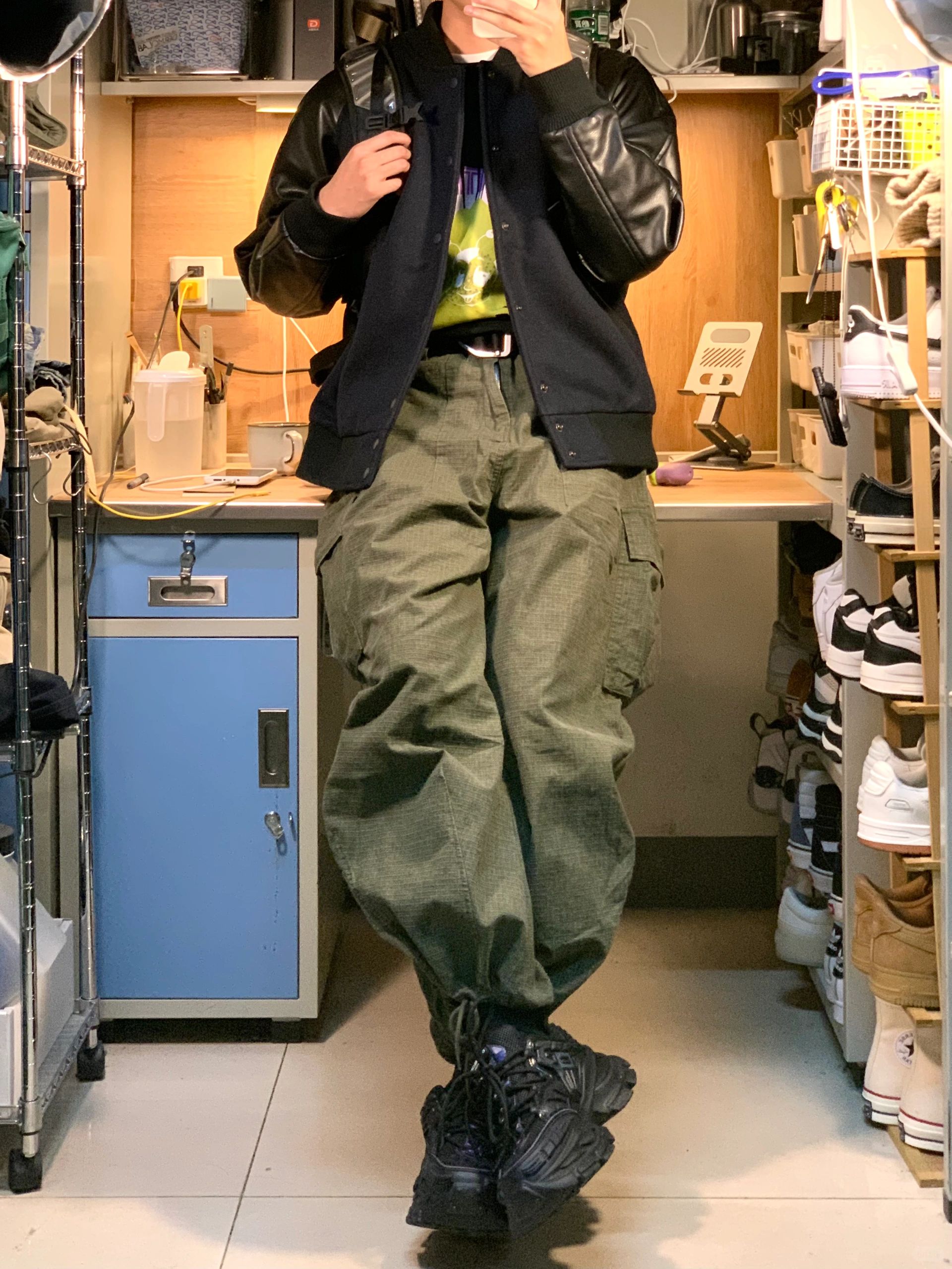 183 63｜理工男友机能风秋冬日常穿搭