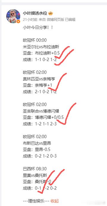 昨晚初盘五中四！！！今晚继续加油！！ 