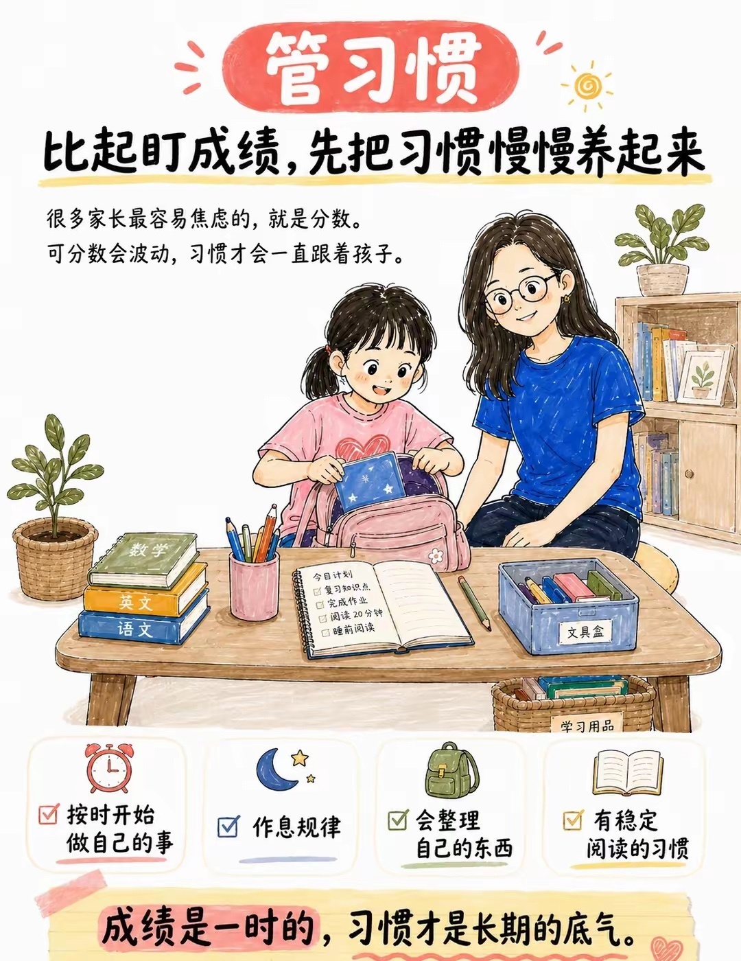 优秀的孩子都是父母“管”出来的很多时候，我们催起床、催吃饭、催作业、催收东西，嘴