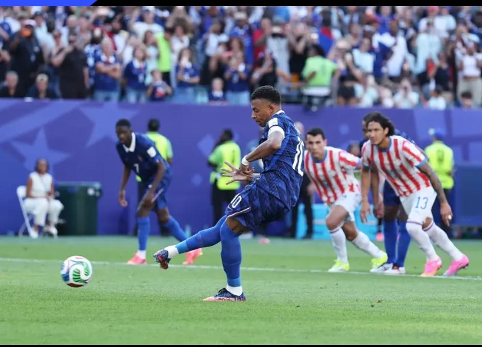 法国1-0轻取巴拉圭晋级世界杯八强，姆巴佩点射制胜，杜埃替补造点！法国队的阵容厚