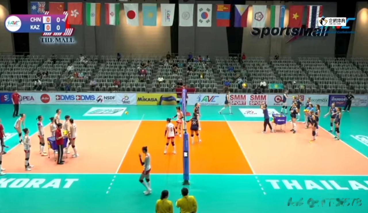 意料之中！中国女排3比0横扫哈萨克斯坦女排豪取小组“三连胜”

2023女排亚锦