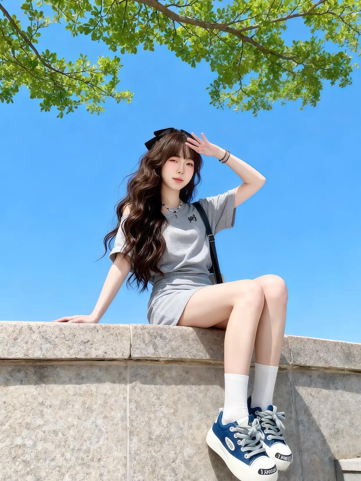 夏日ootd 青春活力穿搭 轻熟风搭配 少女心穿搭 夏日氛围感