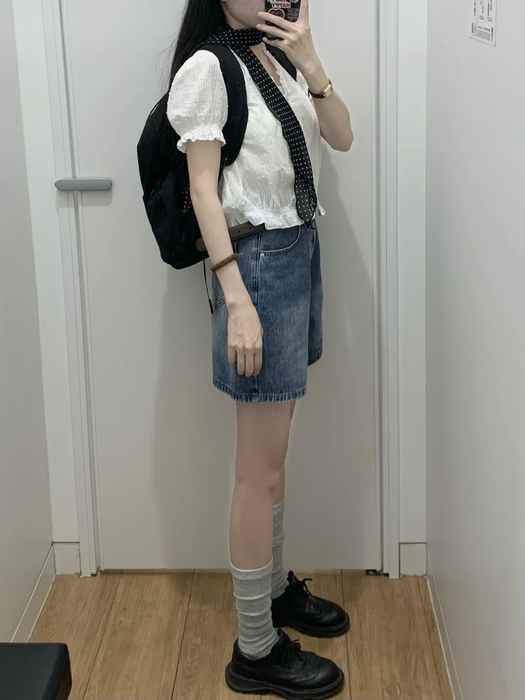 优衣库跟着小韩ins博主学穿搭🇰🇷2套轻亚艺术生穿搭好米~
