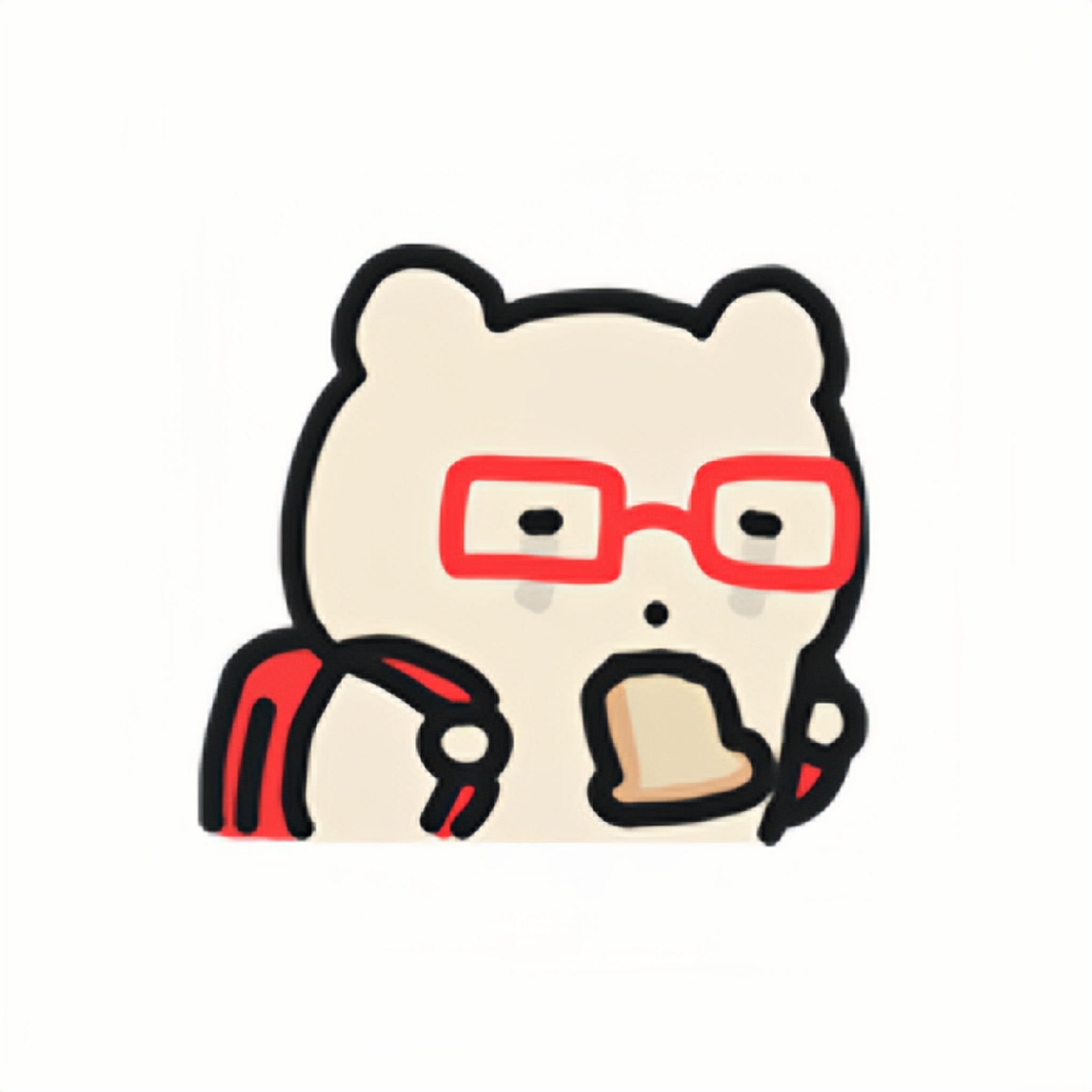 戴着红眼镜的Ppangjang！ 