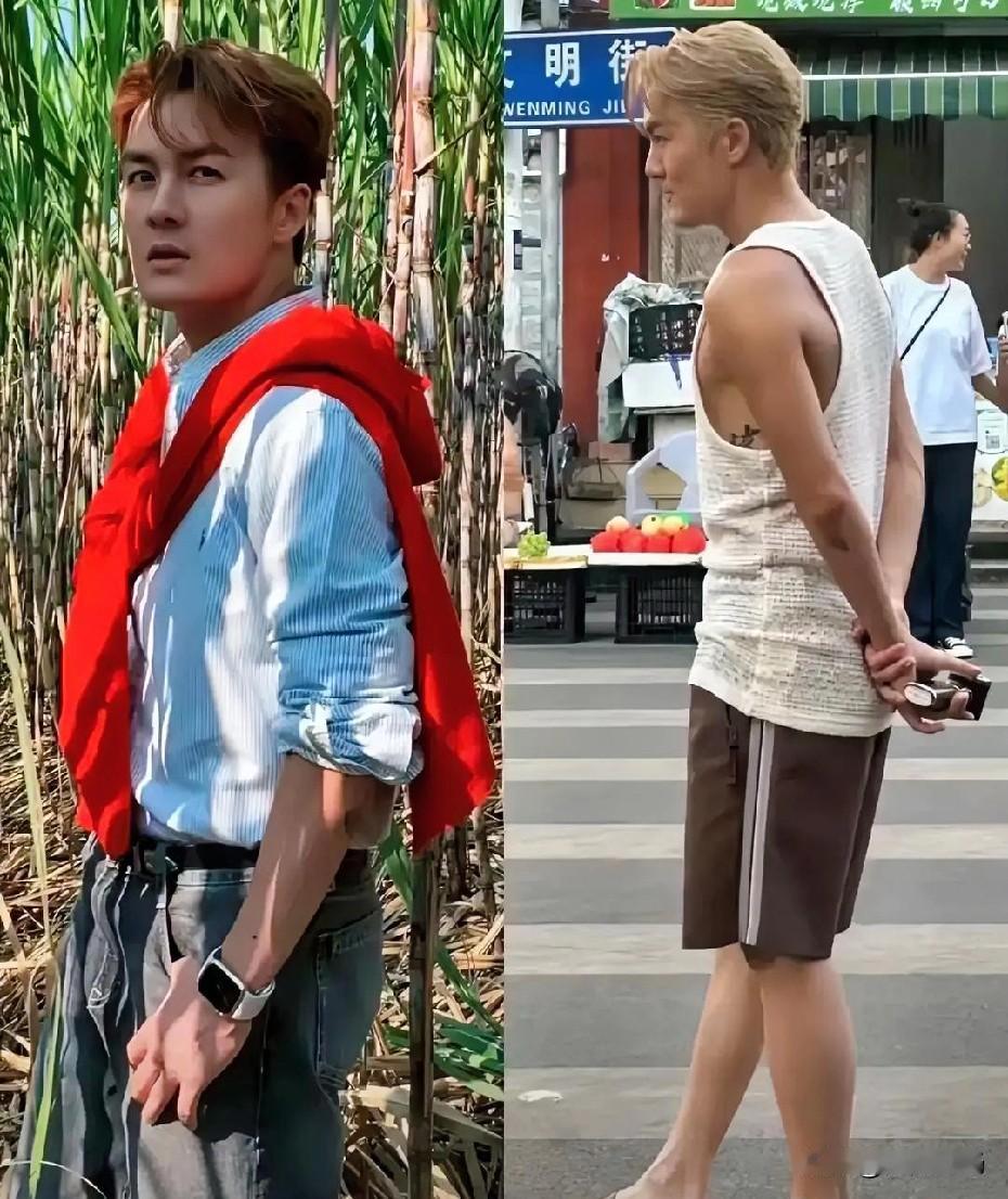 陈冠希和吴克群，同龄人，现在简直一个天一个地。阿希年轻时那张脸真的绝，痞帅天花板