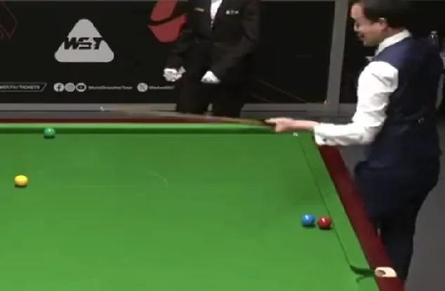 三连鞭！绝境翻盘！
傅家俊2-4落后，连赢3局，5-4决胜盘绝杀世界排名45位名