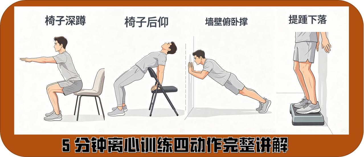 【5 分钟离心训练四动作完整讲解】
上文介绍了2025年《欧洲应用生理学杂志》为