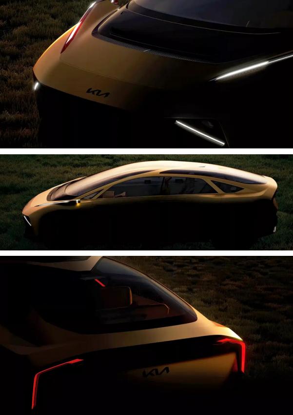 斯汀格纯电续作？起亚官方发布一组全新电动运动轿车的神秘预告图
日前，起亚官方发布