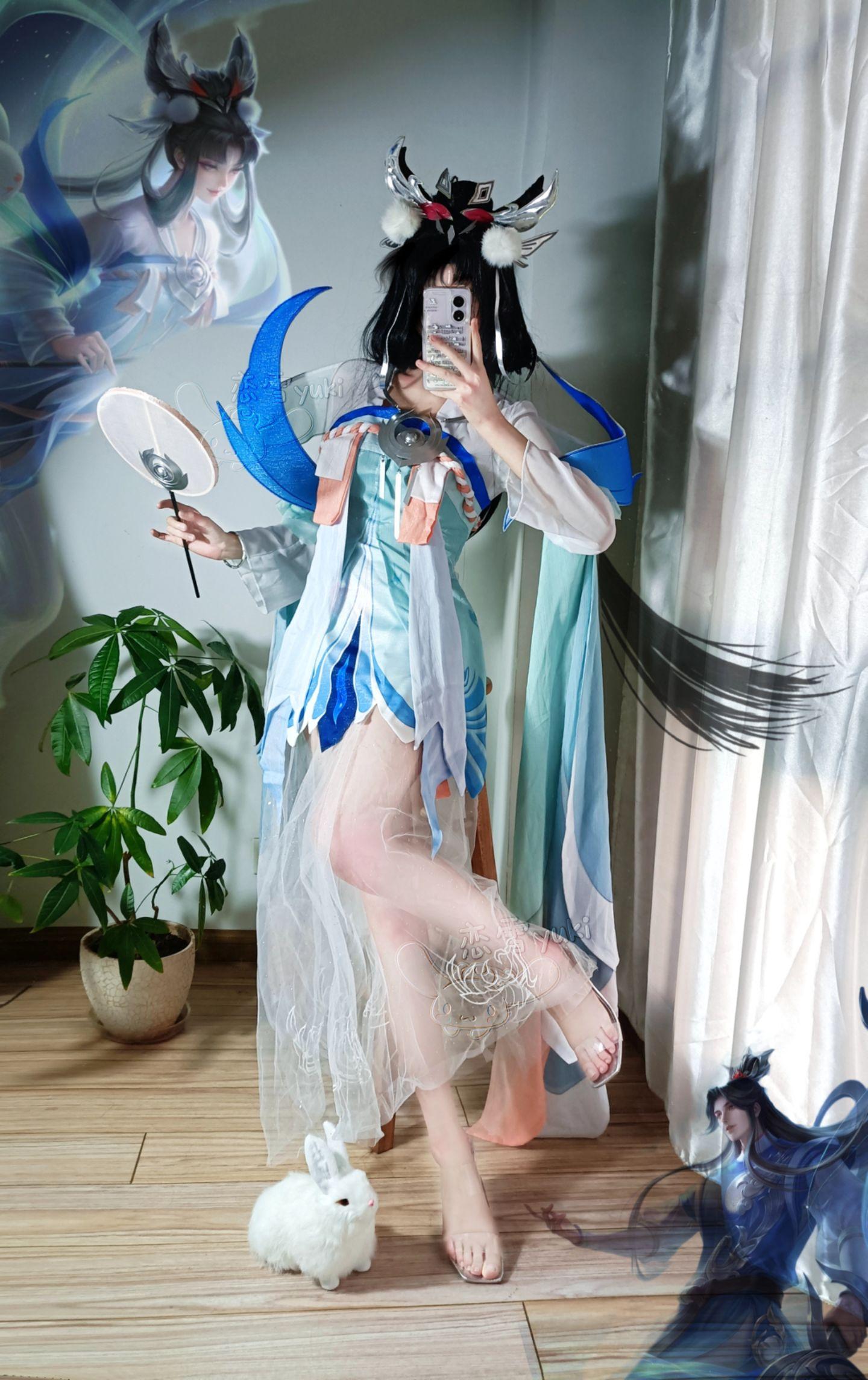 手慢无不准打我的野。嫦娥如梦令王者荣耀