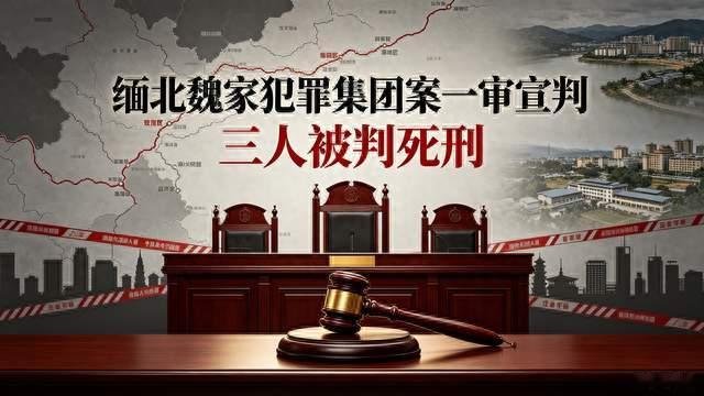 大快人心！缅北魏家犯罪集团案一审宣判，三人被判死刑