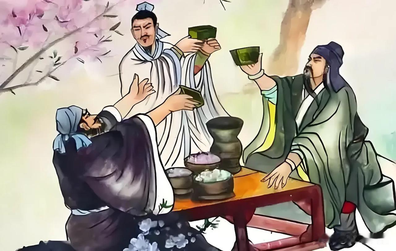 上联说酒能让人暂时忘却忧愁，下联讲诗可以增添许多高雅的情趣。酒与诗相对，一为饮品