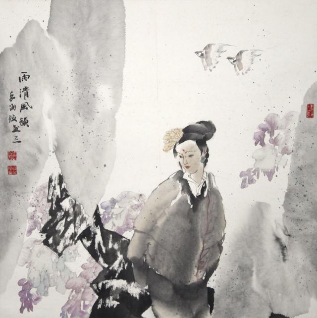 上联：欢花偶遇含羞雾
下联：[比心]

网络图片/诚谢侵删