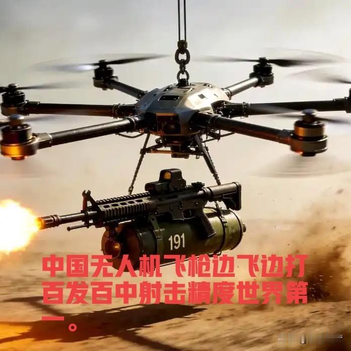 中国无人飞枪射击精度有多高？
         中国兵器建设工业近期公开的"无人