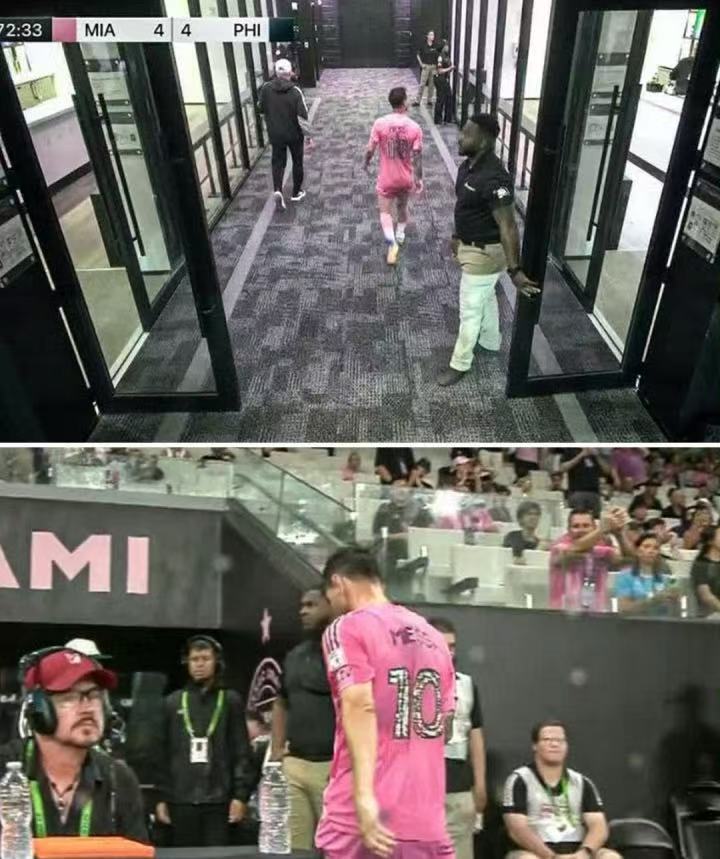 本轮俱乐部赛事成为世界杯前最后一战，梅西赛场中途因身体不适退场，离场时的状态着实