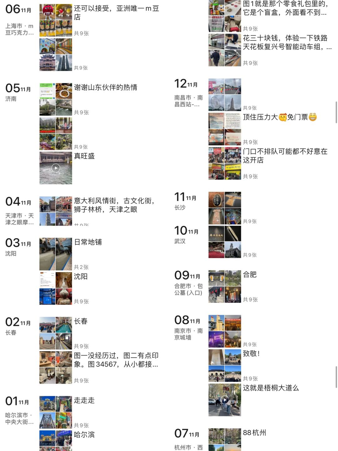 花了8000块，特种兵每天一个城市环游中国