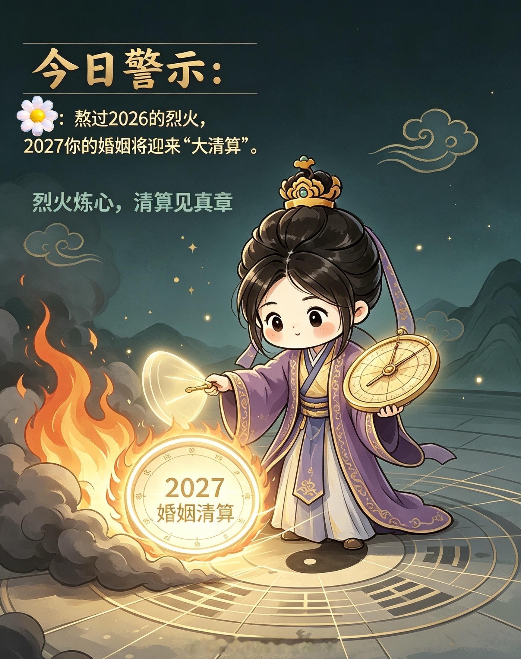 《今日警示：熬过2026的烈火，2027你的婚姻将迎来“大清算”！》熬过了202