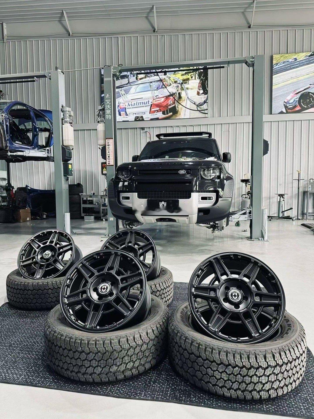 路虎卫士110正品🇺🇸HRE FT1 20寸装车 ​​​