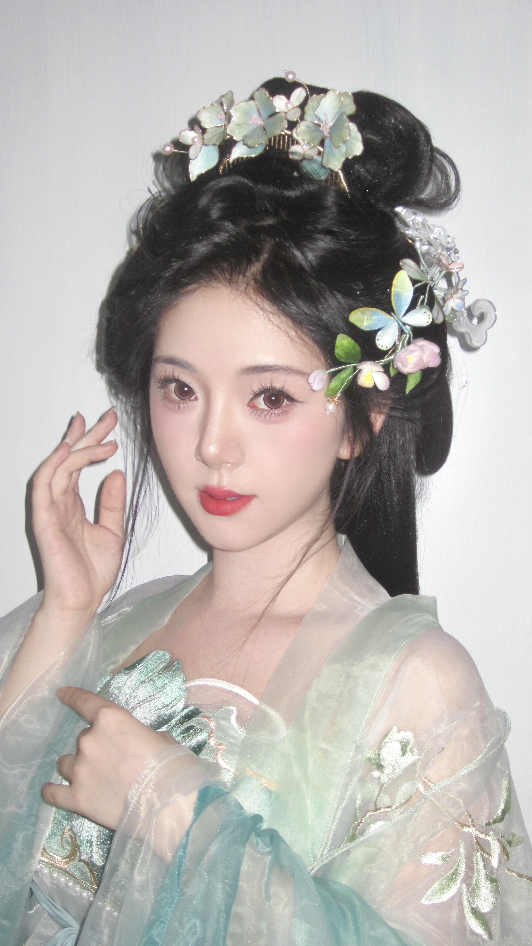 汉服妆造发型 古风 汉服发型国风合伙人