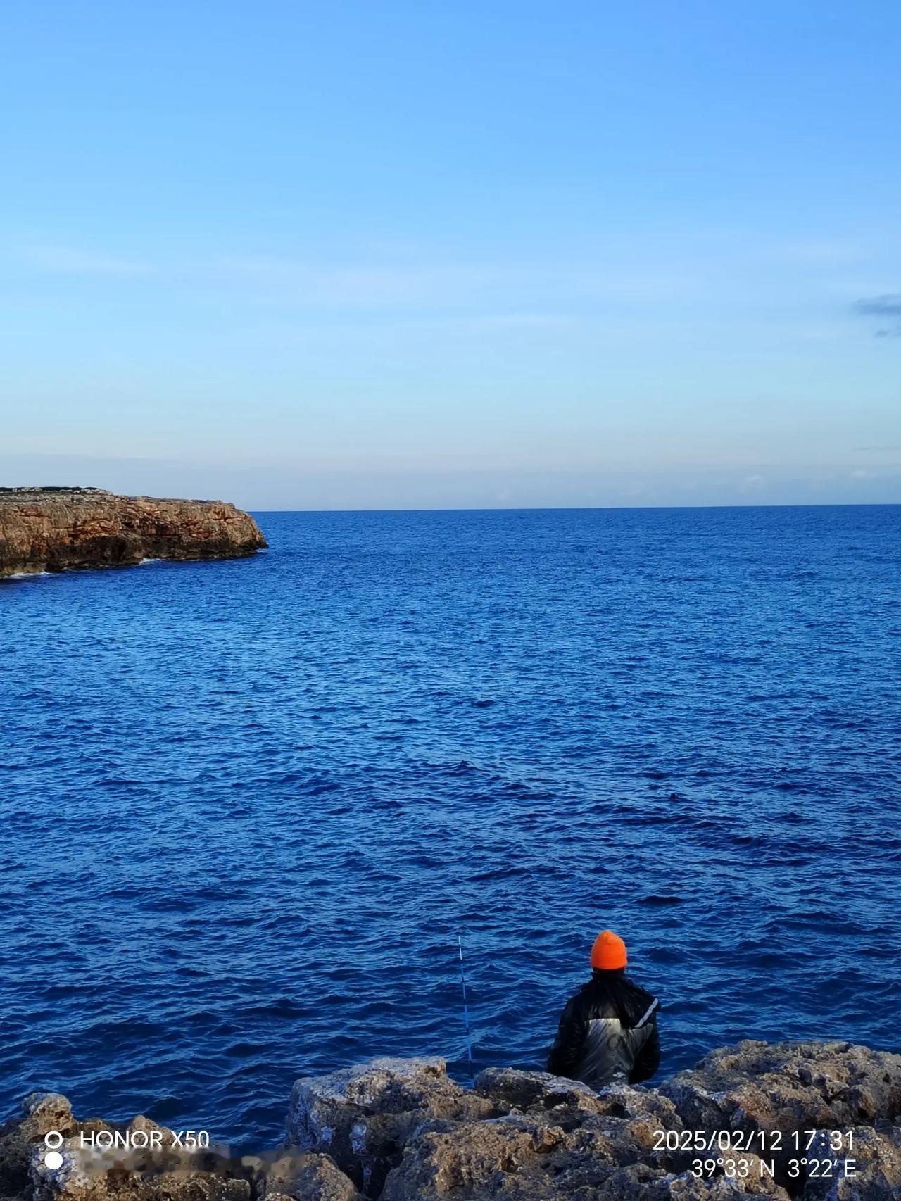 万能生活指南海景实拍：独钓大海。