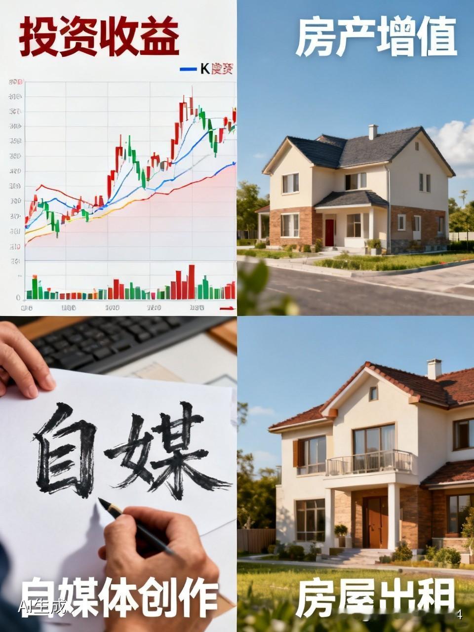 那些长期不上班的人靠什么活着?做投资，通过股票、基金等投资获取收益。除股票、基金