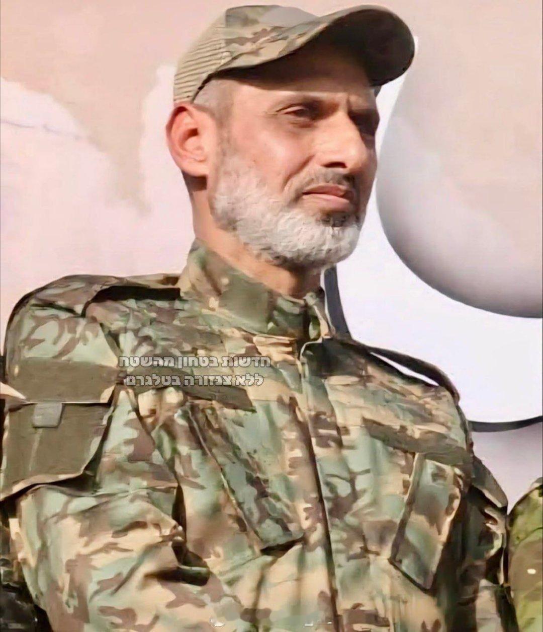 巴勒斯坦哈马斯“卡桑旅”在加沙地区北部的火箭部队指挥官穆罕默德·达哈比在战争中不