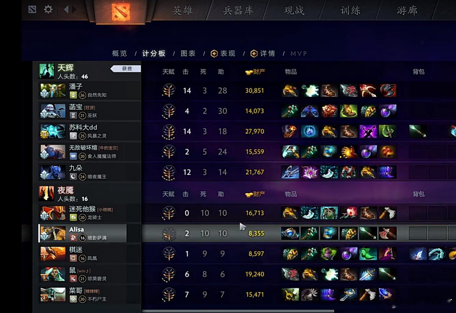 Hao逼这龙骑太惨了，0-10，这把被潘子队虐惨了dota2 ​​​