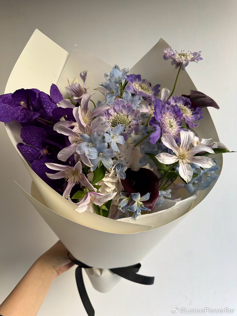 S号紫色系花束✨lumos花束系列 ​​​
