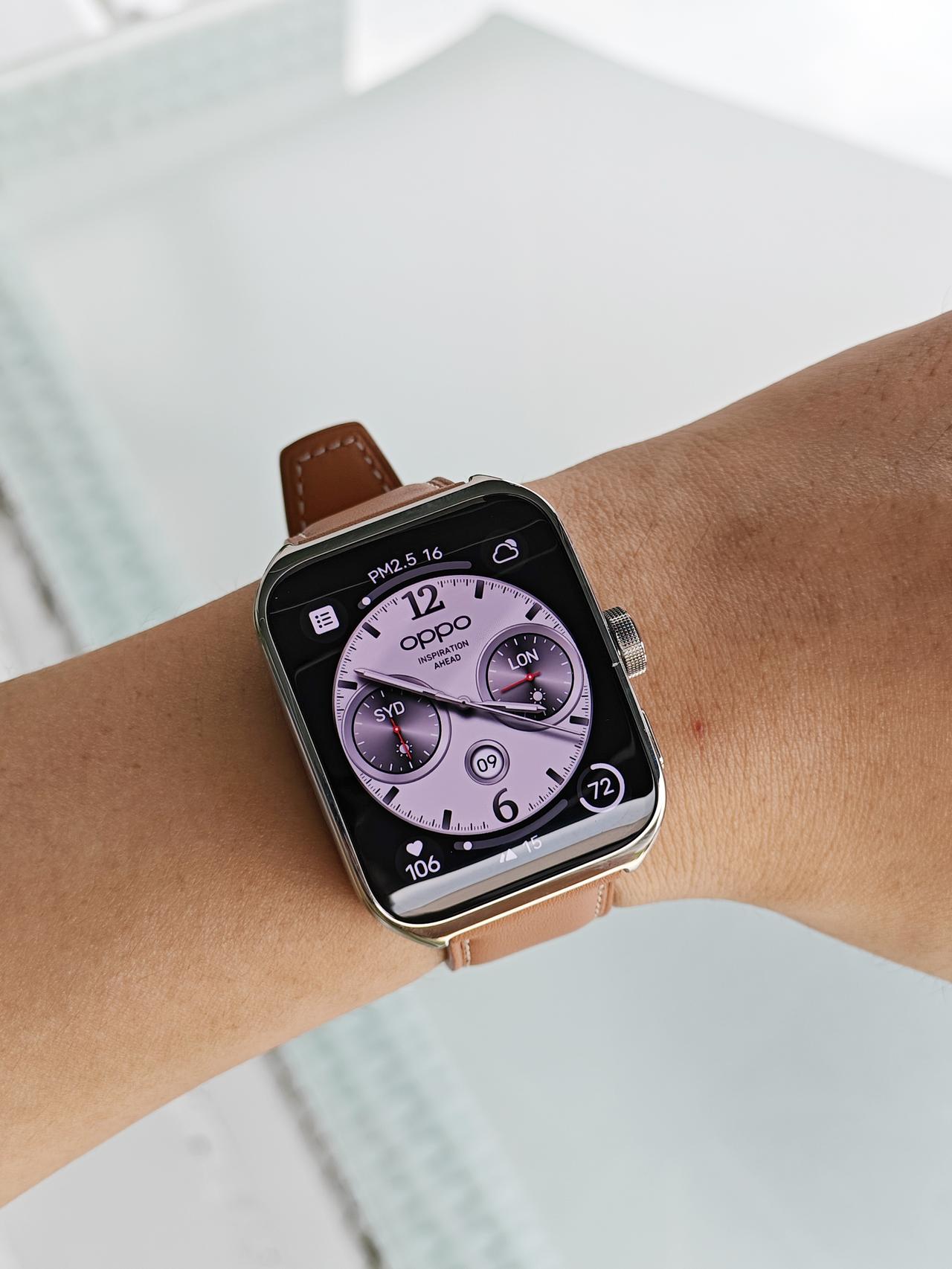 最近一直在体验OPPO Watch 4 Pro这款新手表，表壳换上了不锈钢的材质