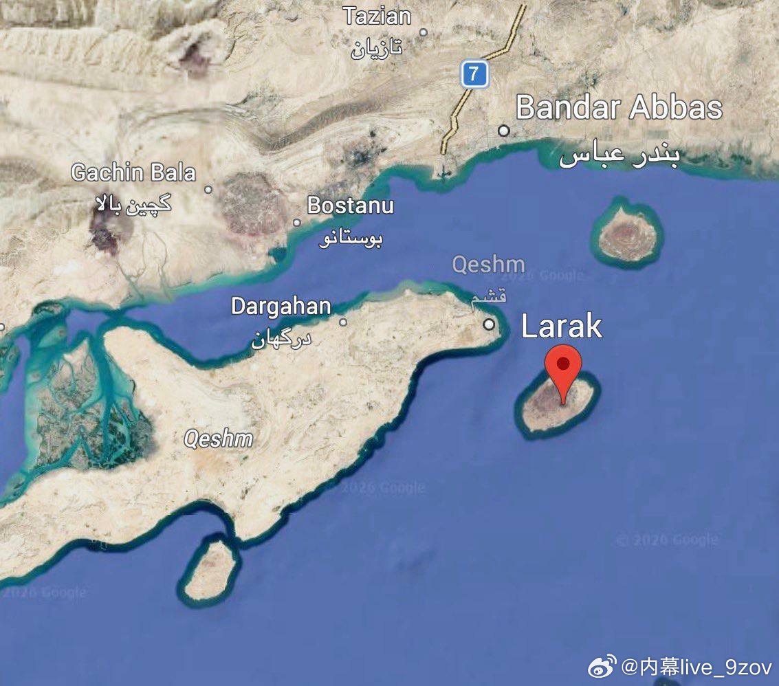 当所有人的目光都聚焦在哈尔克岛的时候，而美军的目标可能瞄准拉拉克岛。伊朗伊斯兰革