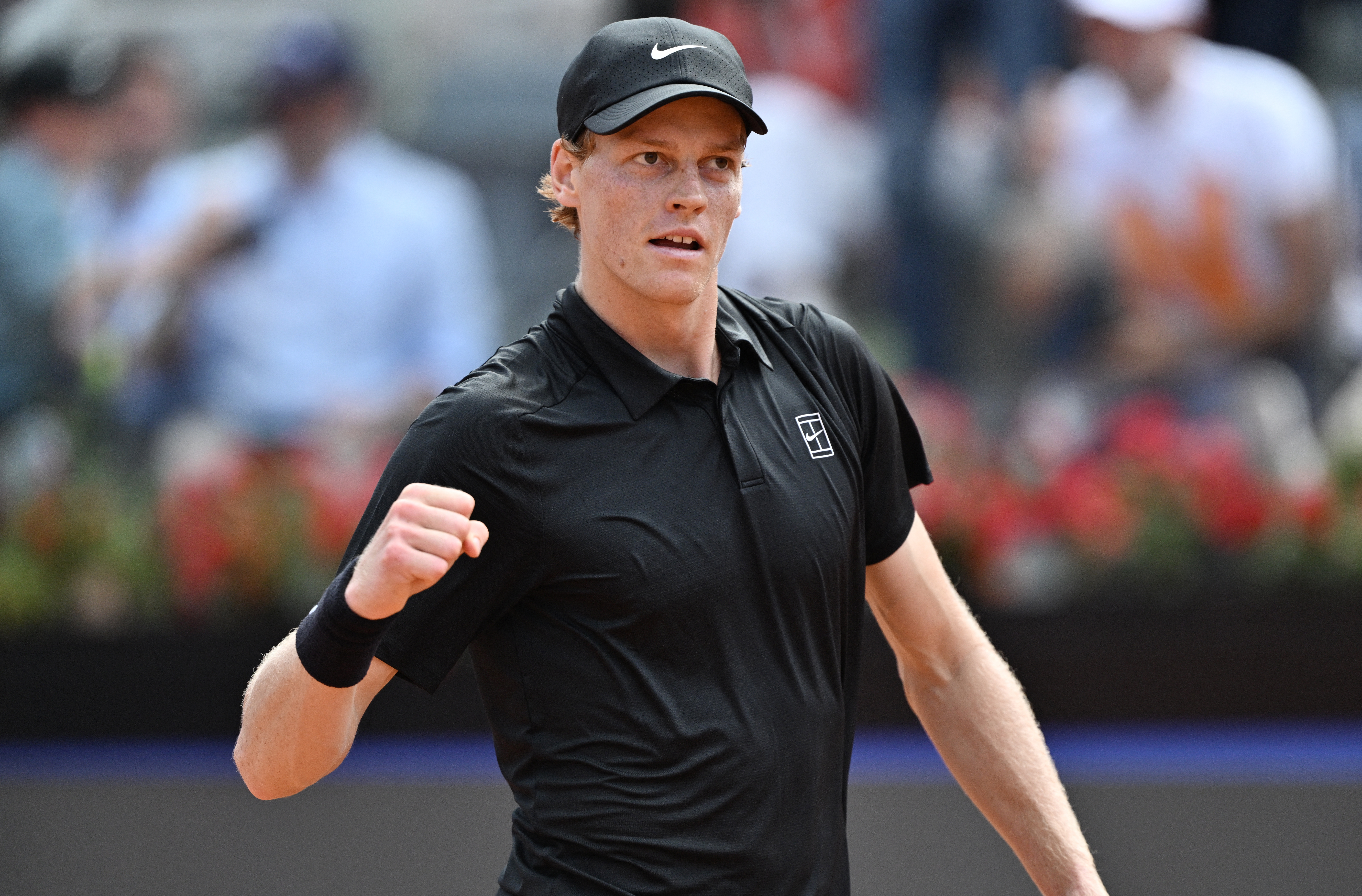 辛纳大师赛31连胜追平德约记录🔥ATP1000罗马大师赛男单第四轮，头号种子以