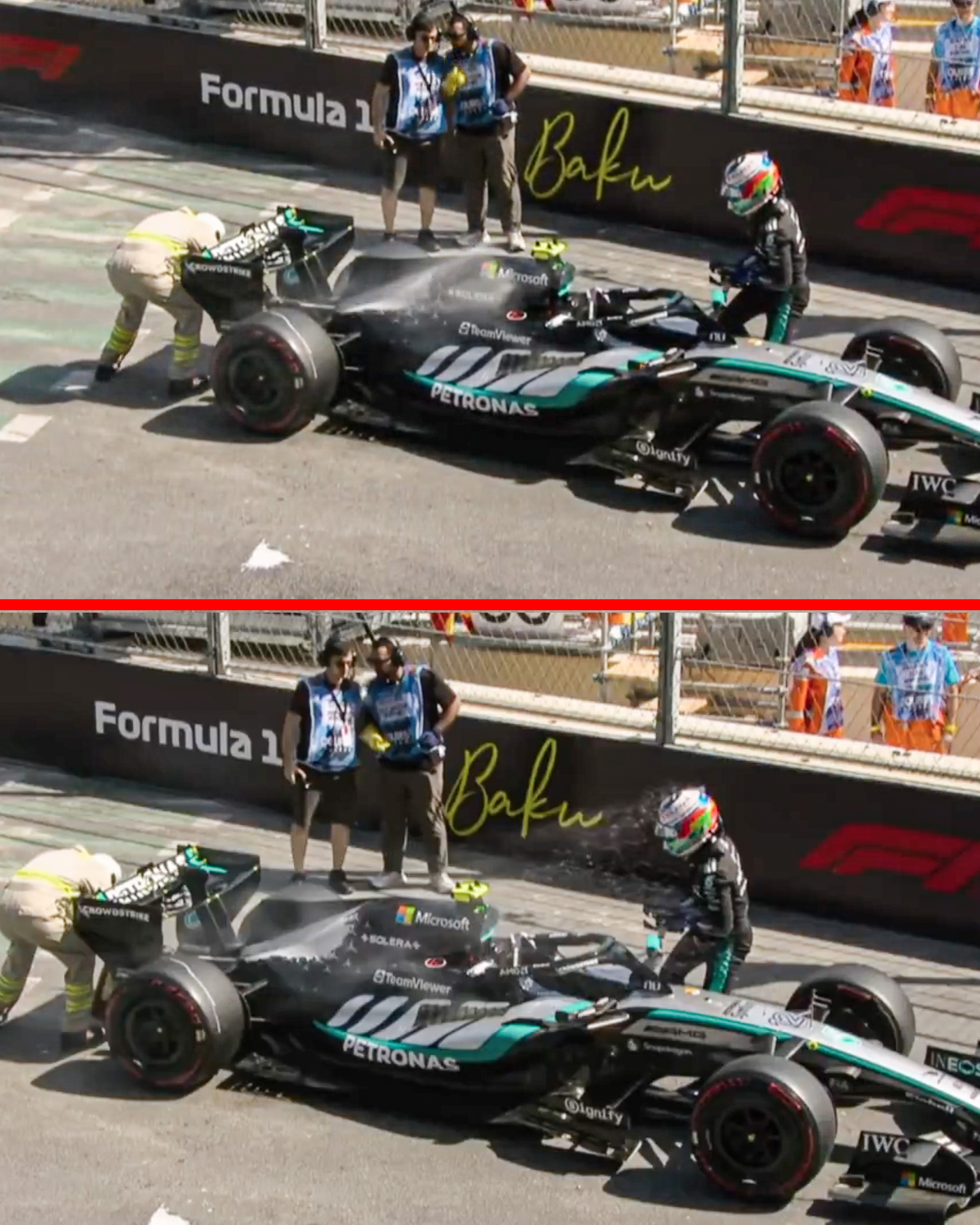🧯：朝着安东内利“扑面而来”[允悲]F1[超话]2026F1阿塞拜疆大奖赛 ​