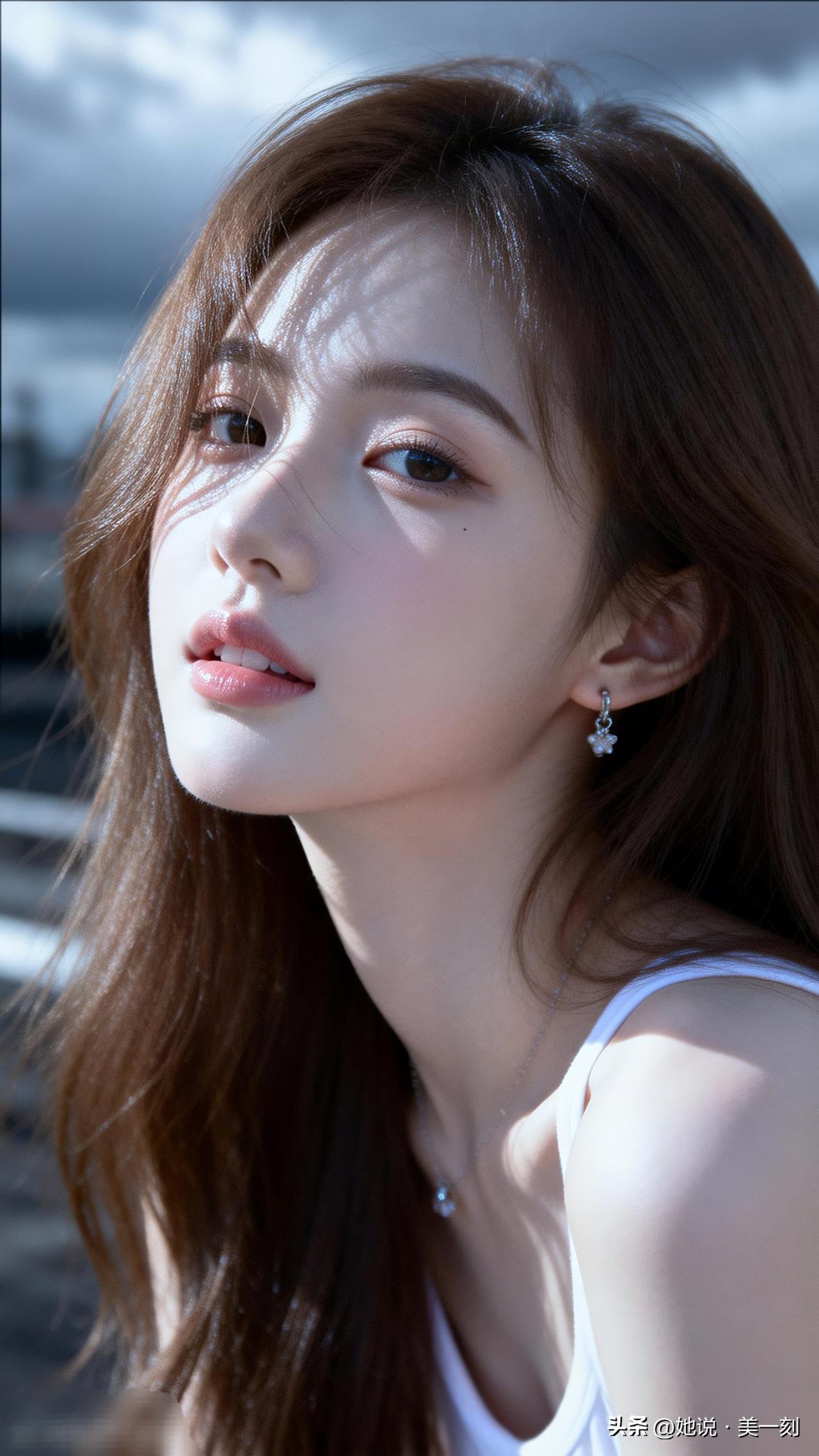 温柔阳光下的少女，甜美动人，清新自然。如何穿搭会具有软妹感