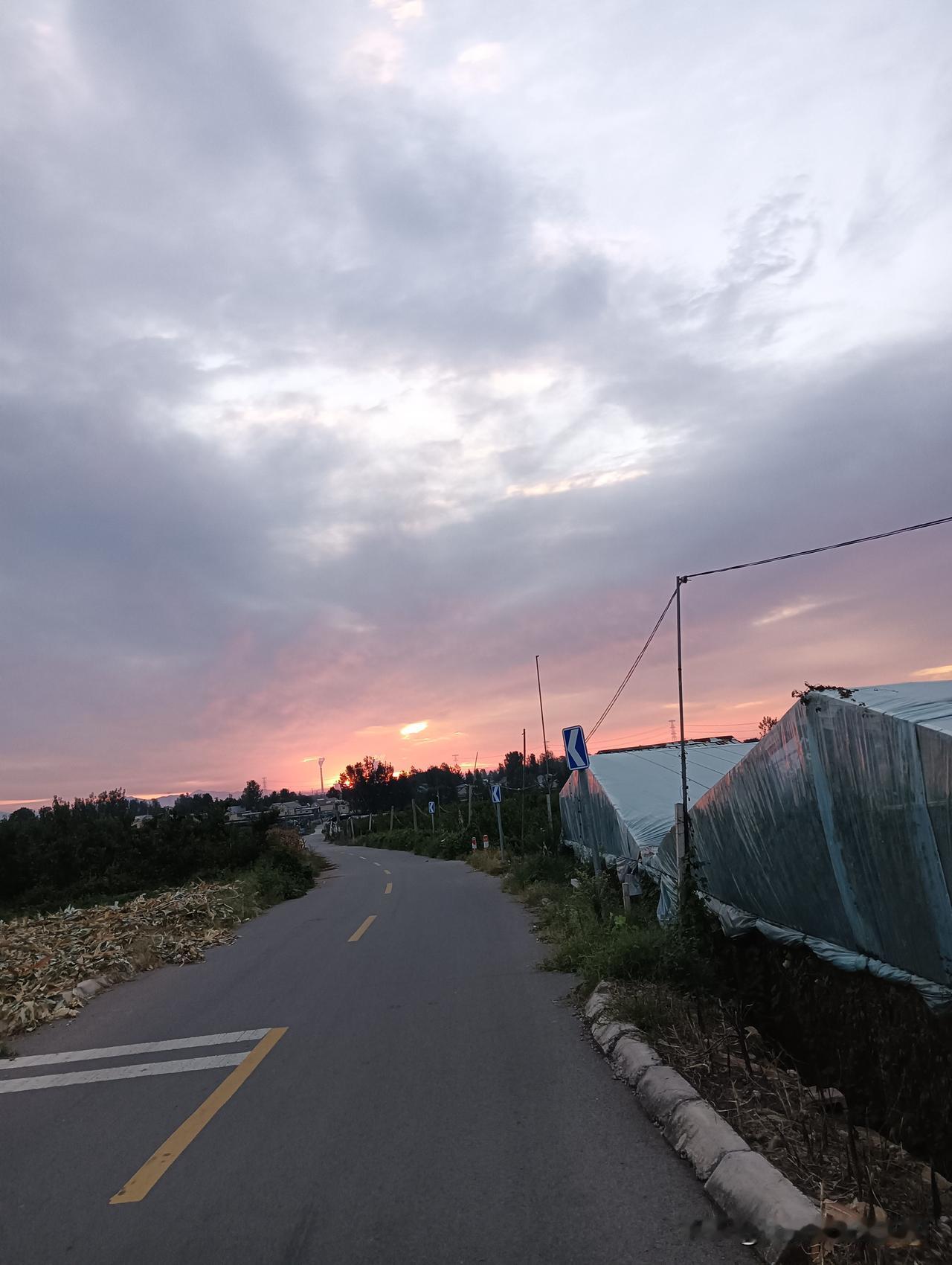 晒图笔记大赛早霞欣赏