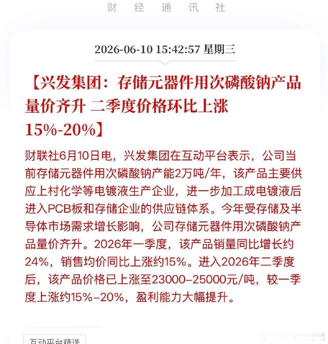 化工龙头强势发飙！再涨价20%，国产半导体“底层材料”正在夺回定价权！6月10日