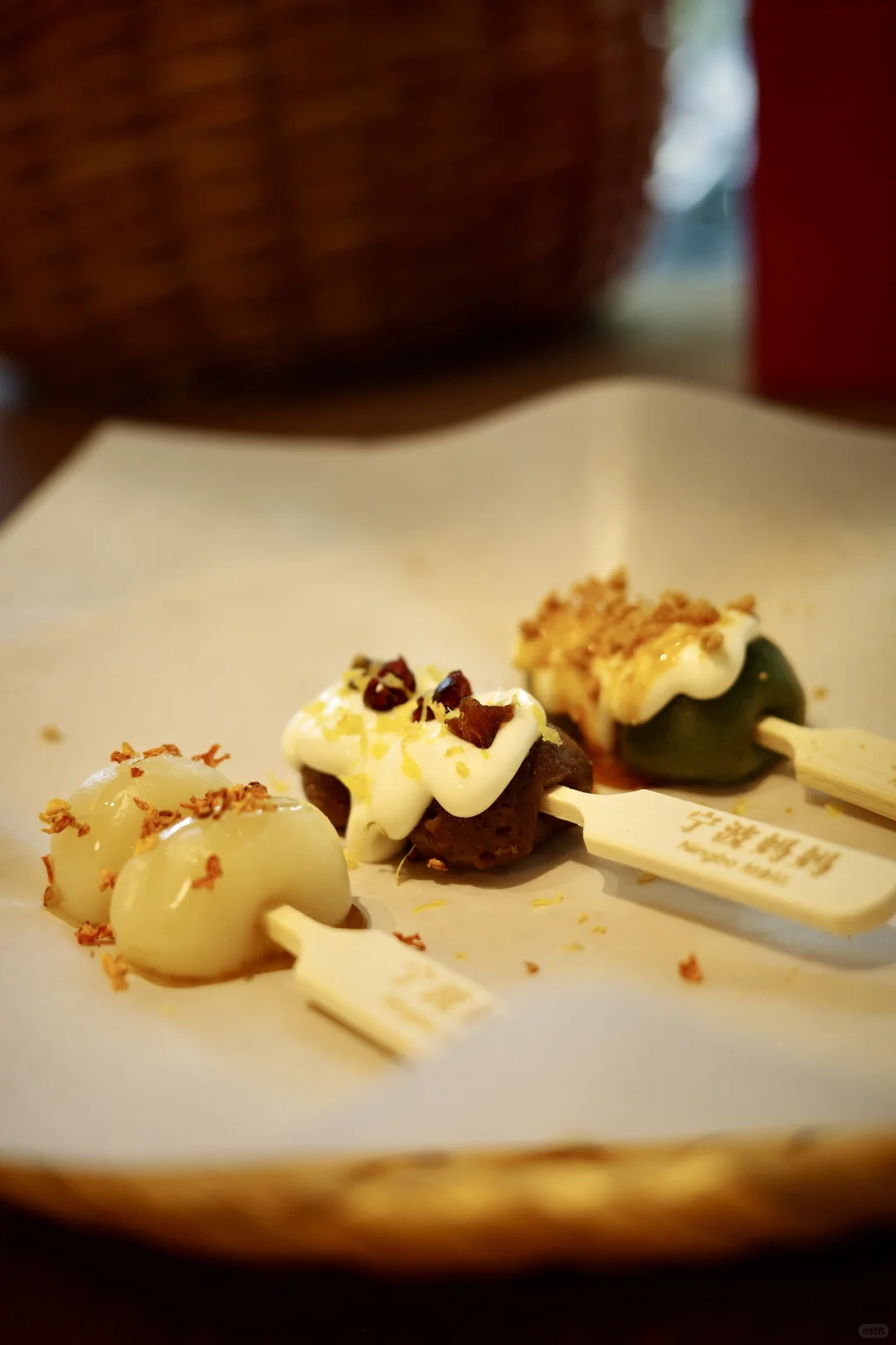 上海新开的！！！这🍡团子也太精致了吧～～
